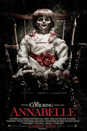 Poster to the movie "Annabelle" #77751
