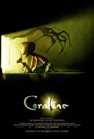 Poster to the movie "Coraline" #522600