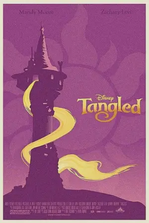Poster to the movie "Tangled" #831263