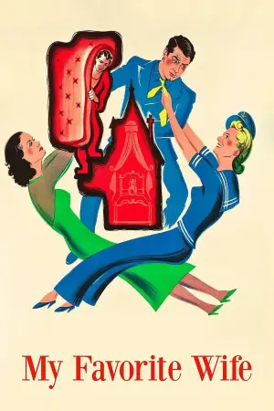 Poster to the movie "My Favorite Wife" #664136