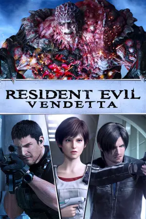 Poster to the movie "Resident Evil: Vendetta" #506772