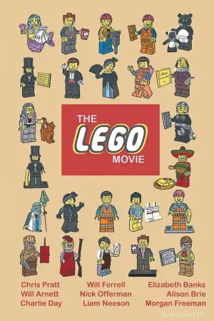 Poster to the movie "The Lego Movie" #801262