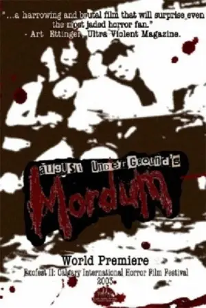 Poster to the movie "August Underground