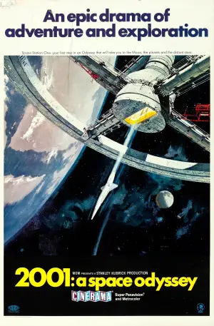 Poster to the movie "2001: A Space Odyssey" #565465