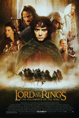 Poster to the movie "The Lord of the Rings: The Fellowship of the Ring" #515871