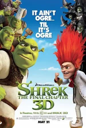 Poster to the movie "Shrek Forever After" #19519