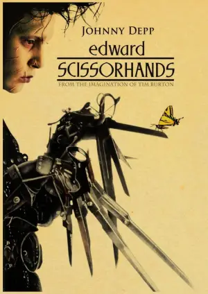 Poster to the movie "Edward Scissorhands" #770816