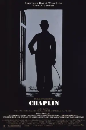 Poster to the movie "Chaplin" #215480