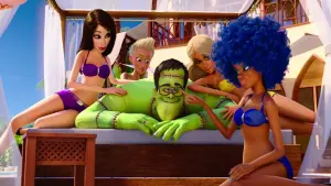 Backdrop to the movie "Monster Family" #310104