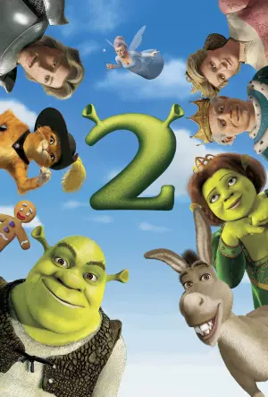 Poster to the movie "Shrek 2" #585312