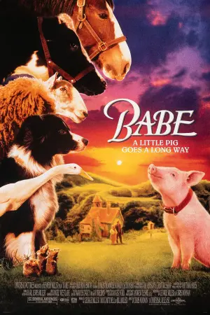 Poster to the movie "Babe" #115753