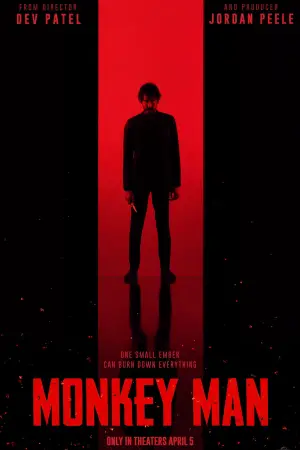 Poster to the movie "Monkey Man" #598304