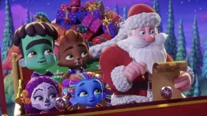 Backdrop to the movie "Super Monsters: Santa