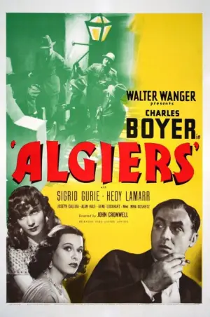 Poster to the movie "Algiers" #720576