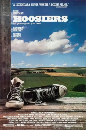 Poster to the movie "Hoosiers" #241816