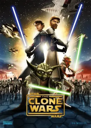 Poster to the movie "Star Wars: The Clone Wars" #102618
