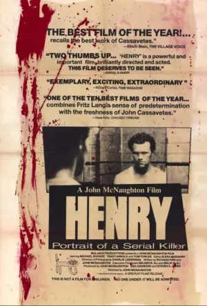 Poster to the movie "Henry: Portrait of a Serial Killer" #267204