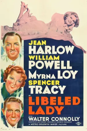 Poster to the movie "Libeled Lady" #706535