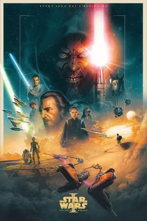 Poster to the movie "Star Wars: Episode I - The Phantom Menace" #618978