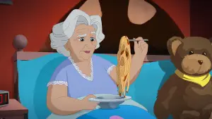 Backdrop to the movie "A Greyhound of a Girl" #757866