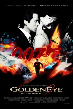 Poster to the movie "GoldenEye" #659648