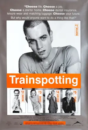 Poster to the movie "Trainspotting" #751671