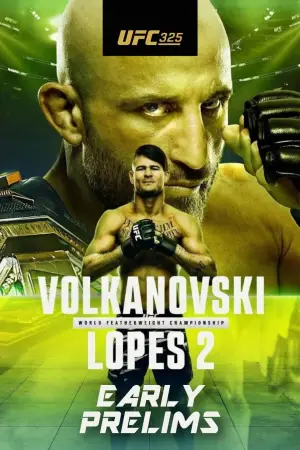 Poster to the movie "UFC 325: Volkanovski vs. Lopes 2" #538943