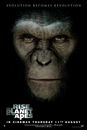 Poster to the movie "Rise of the Planet of the Apes" #598945