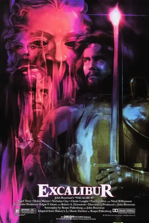 Poster to the movie "Excalibur" #250320