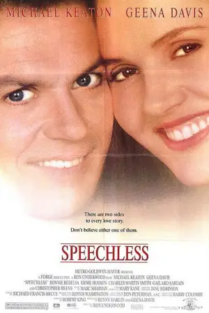 Poster to the movie "Speechless" #733822