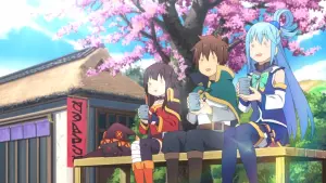 Backdrop to the movie "KONOSUBA – God