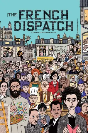 Poster to the movie "The French Dispatch" #654934