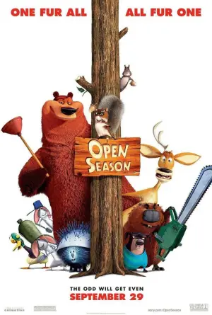Poster to the movie "Open Season" #788838