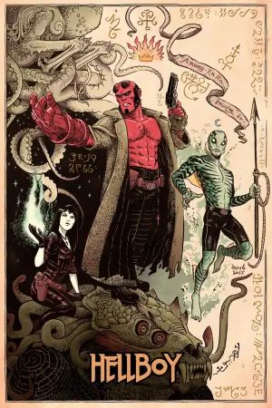 Poster to the movie "Hellboy" #634688