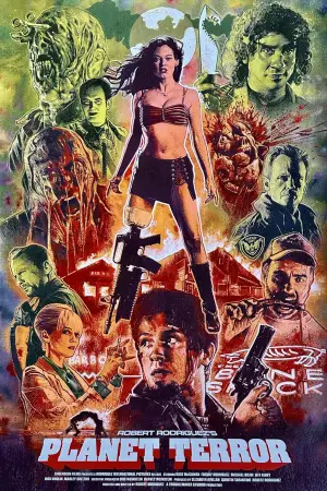 Poster to the movie "Planet Terror" #702308