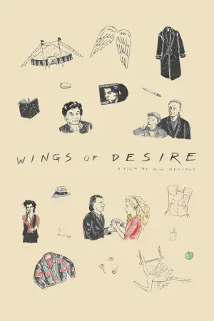 Poster to the movie "Wings of Desire" #754418