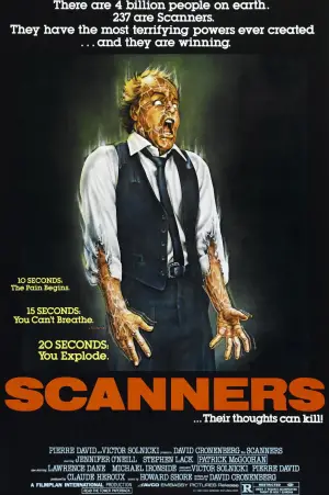 Poster to the movie "Scanners" #685489