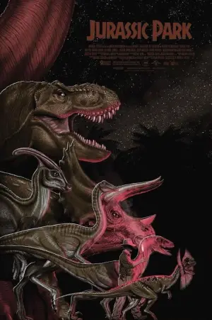 Poster to the movie "Jurassic Park" #598246