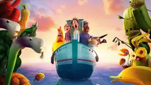 Backdrop to the movie "Cloudy with a Chance of Meatballs 2" #285223