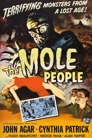 Poster to the movie "The Mole People" #931736