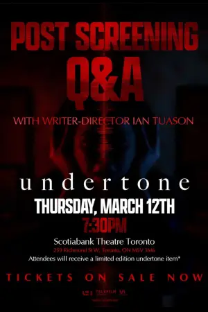 Poster to the movie "undertone" #762638