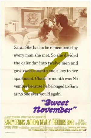 Poster to the movie "Sweet November" #603641