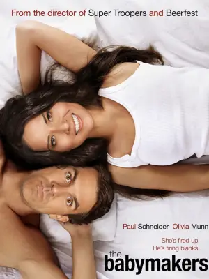 Poster to the movie "The Babymakers" #687333