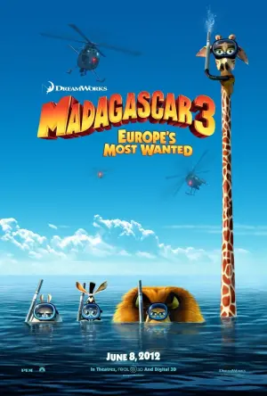 Poster to the movie "Madagascar 3: Europe