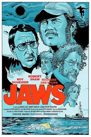 Poster to the movie "Jaws" #768271
