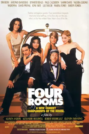 Poster to the movie "Four Rooms" #727083