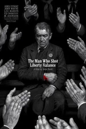 Poster to the movie "The Man Who Shot Liberty Valance" #754023