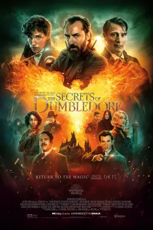 Poster to the movie "Fantastic Beasts: The Secrets of Dumbledore" #772625