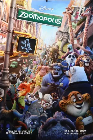 Poster to the movie "Zootopia" #514766
