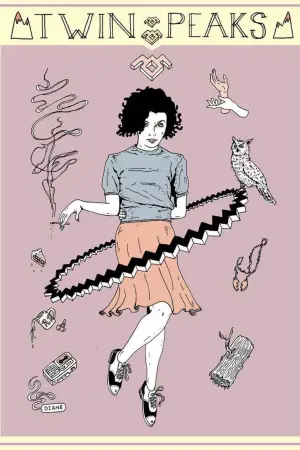 Poster to the movie "Twin Peaks: Fire Walk with Me" #643444